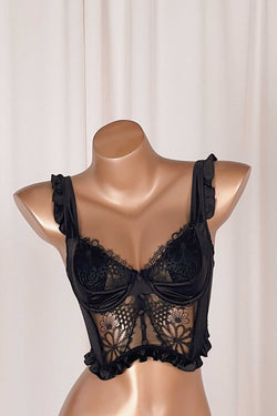 *On Hold 7 - 3/07 - Frieda Black Corset CORSETS & BUSTIERS Cloud Blvd 
