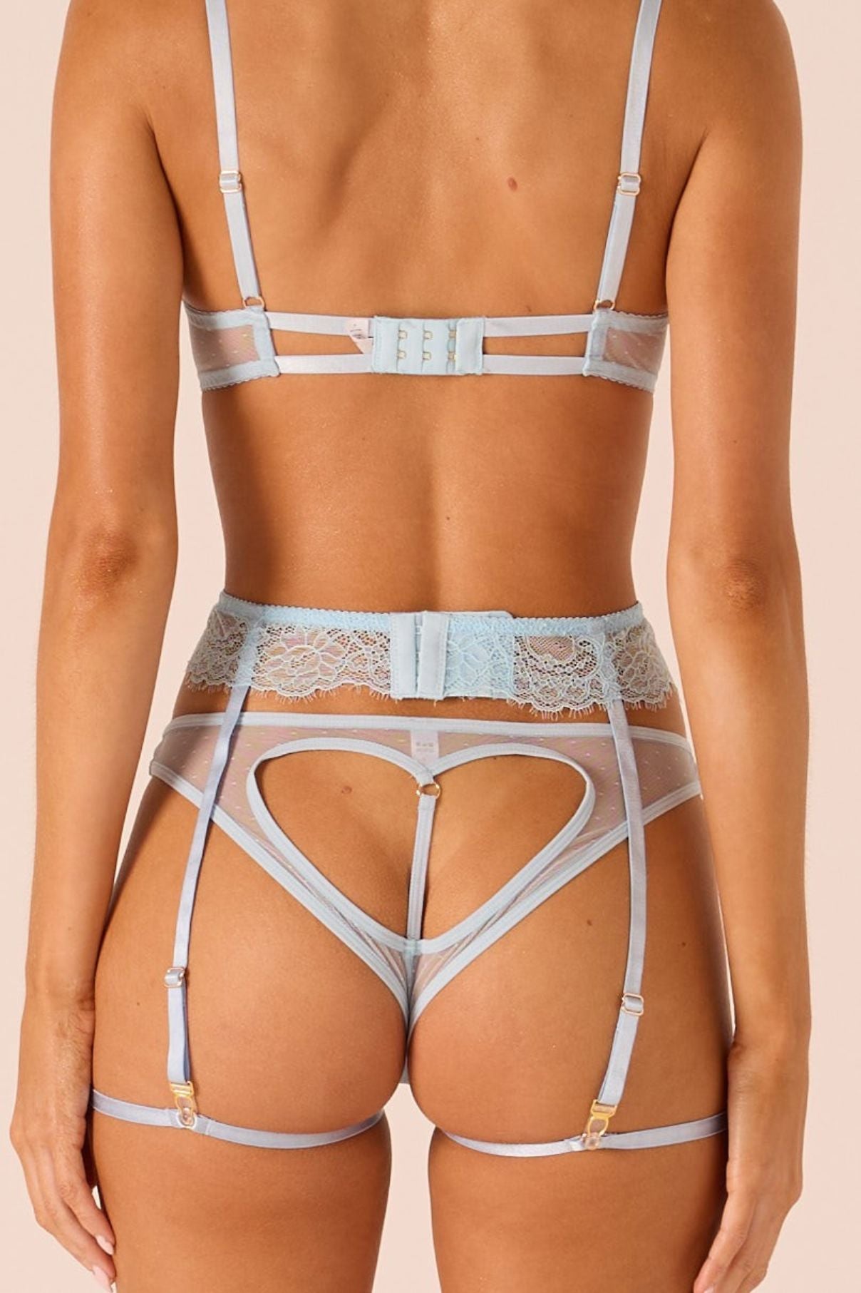 *On Hold 5 - 08/09 - Carline Blue Thong Lingerie > Underwear > Thongs Cloud Blvd 