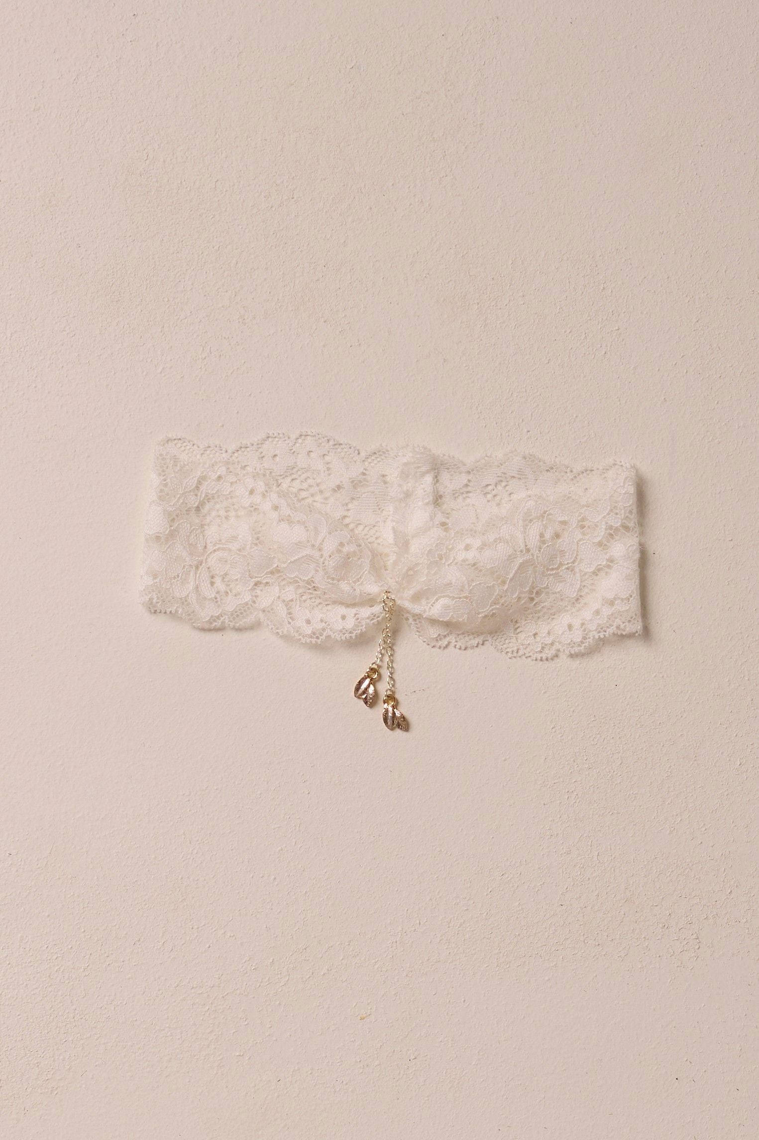 *On Hold TBC - TBC - Winifred White Garter Lingerie Accessories > Garters Cloud Blvd 