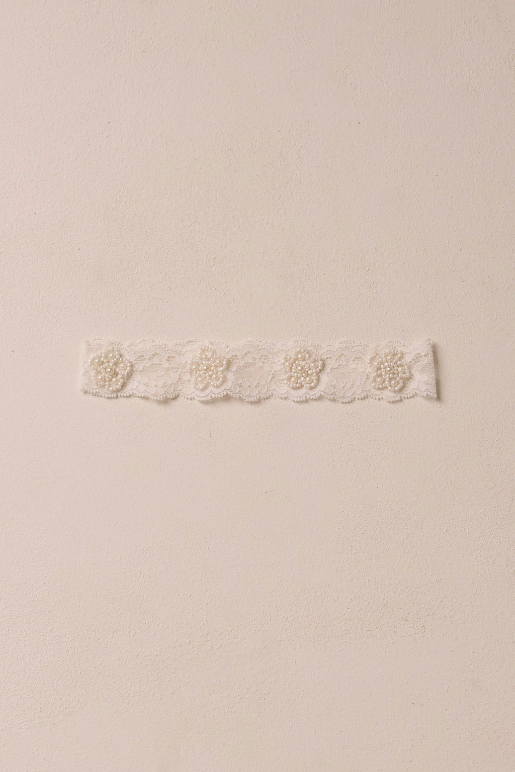 *On Hold TBC - TBC - Mildred White Garter Lingerie Accessories > Garters Cloud Blvd 