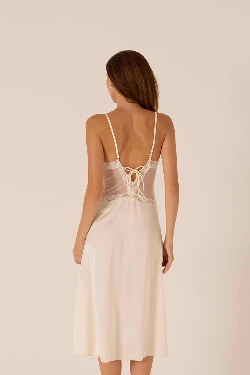*On Hold TBC - TBC - Adira Cream Camisole Lingerie > Camisoles Cloud Blvd 