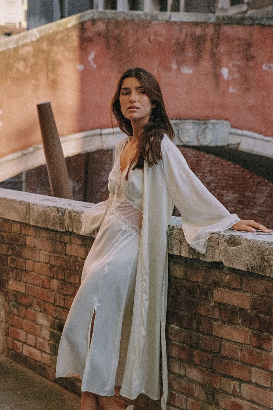 *On Hold 2 - 16/03 - Adira Cream Robe Lingerie > Robes Cloud Blvd 