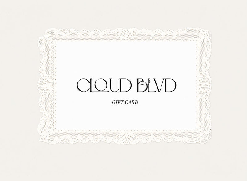 Gift Voucher Gift Cards Cloud Blvd 