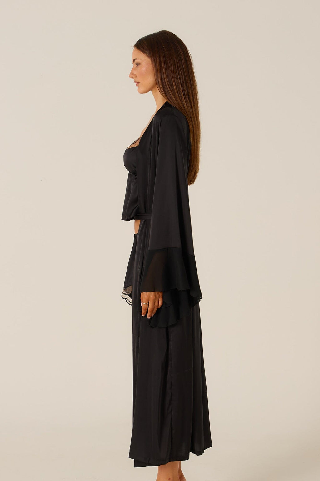 Clarice Black Robe | Cloud Blvd