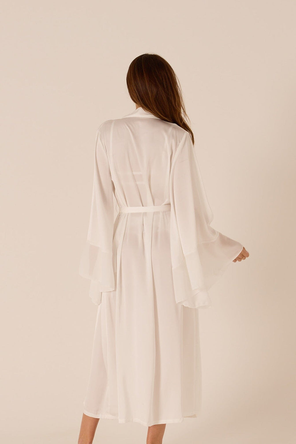 *On Hold TBC - TBC - Clarice White Robe Lingerie > Robes Cloud Blvd 
