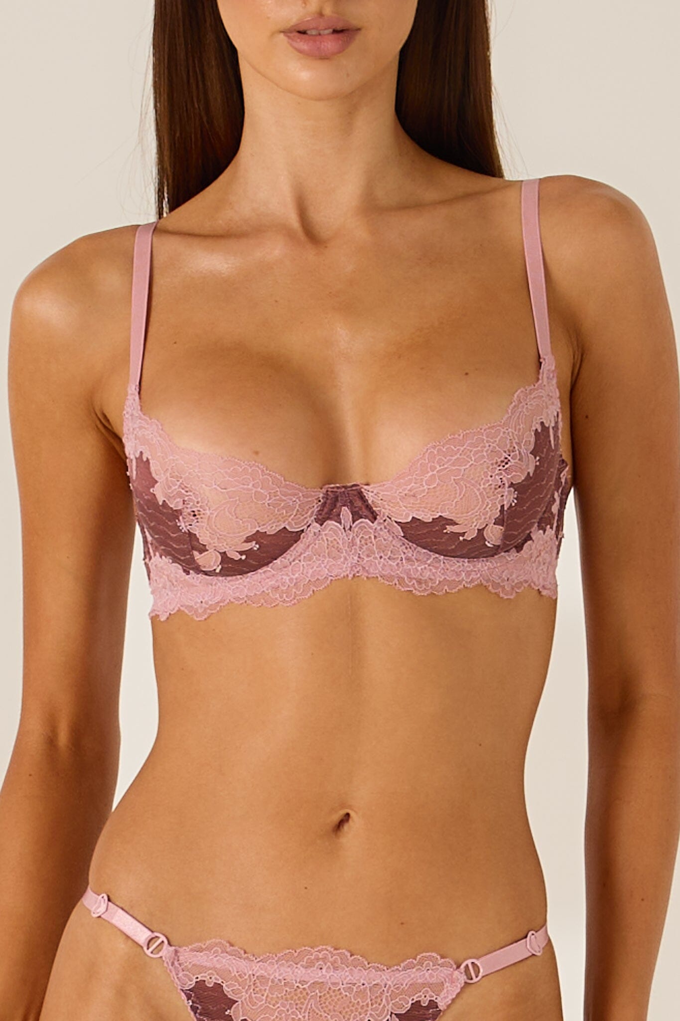 *On Hold TBC - TBC - Francine Purple Bra Lingerie > Bras Cloud Blvd 