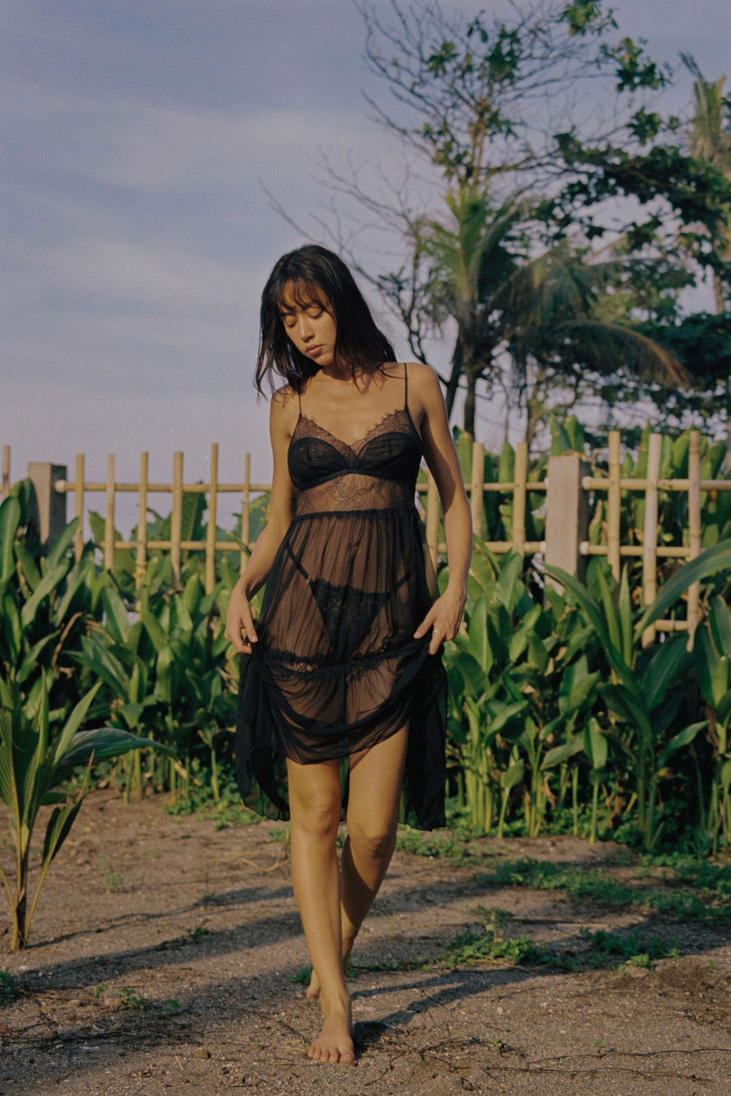 *On Hold 7 - 04/12 - Lydie Black Babydoll Lingerie > Babydolls Cloud Blvd 