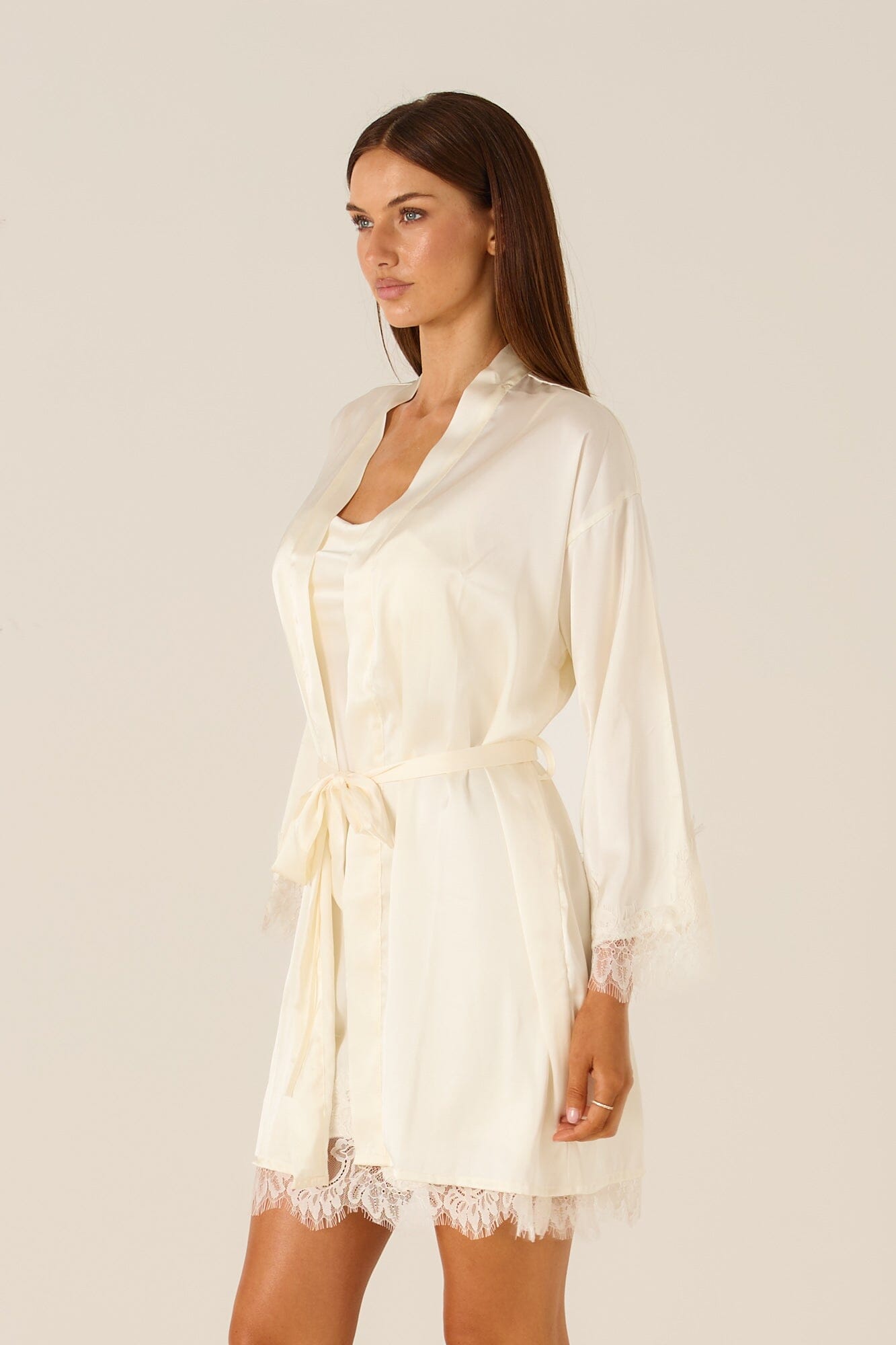 *On Hold TBC - TBC - Arden Ivory Robe Lingerie > Robes Cloud Blvd 