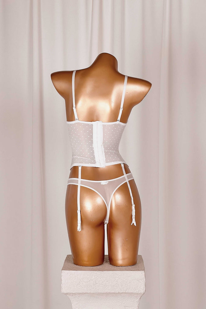 *On Hold | 06/11 | Calia White Corset CORSETS & BUSTIERS Cloud Blvd 