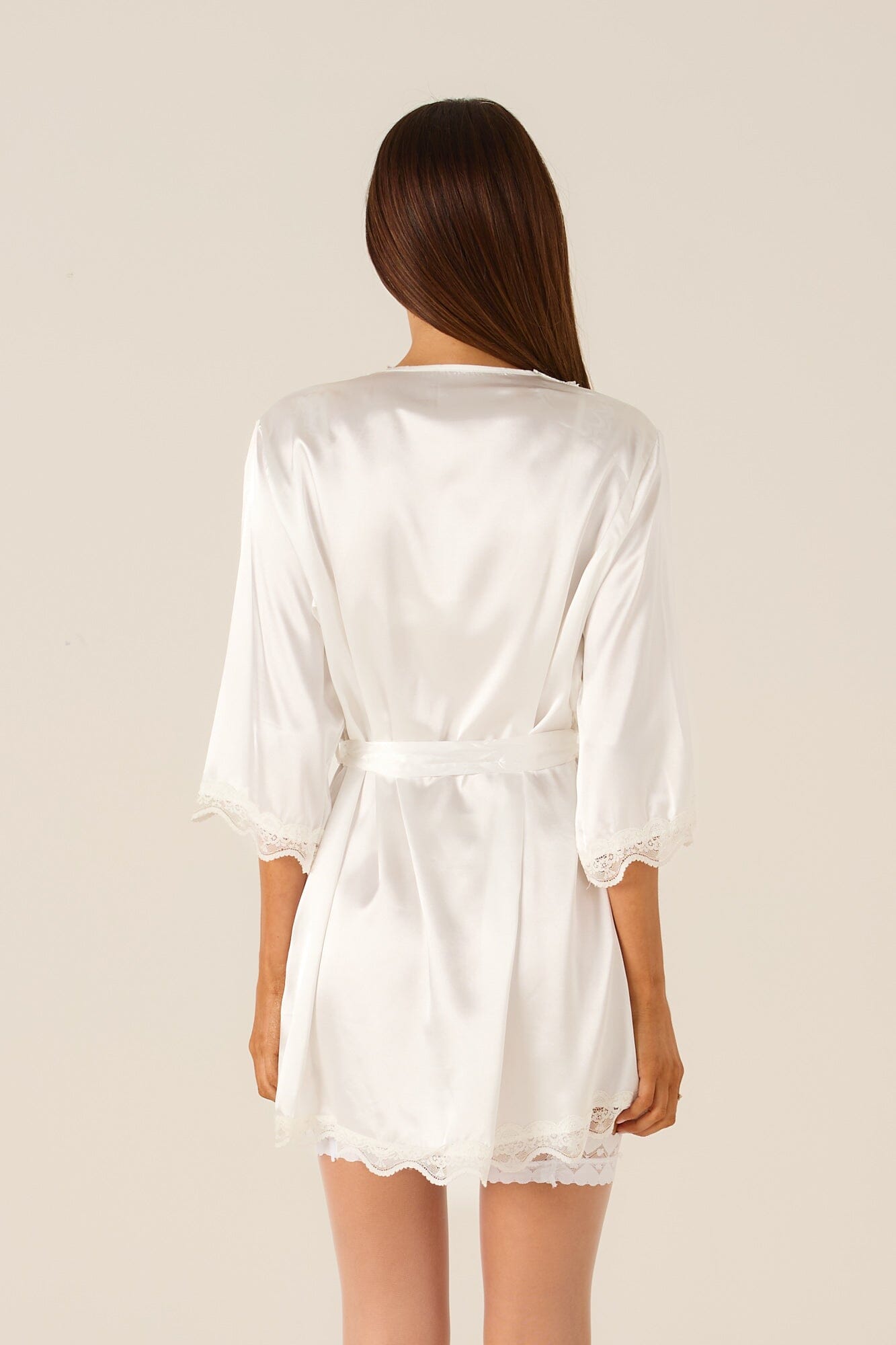 *On Hold TBC - TBC - Celina White Robe Lingerie > Robes Cloud Blvd 