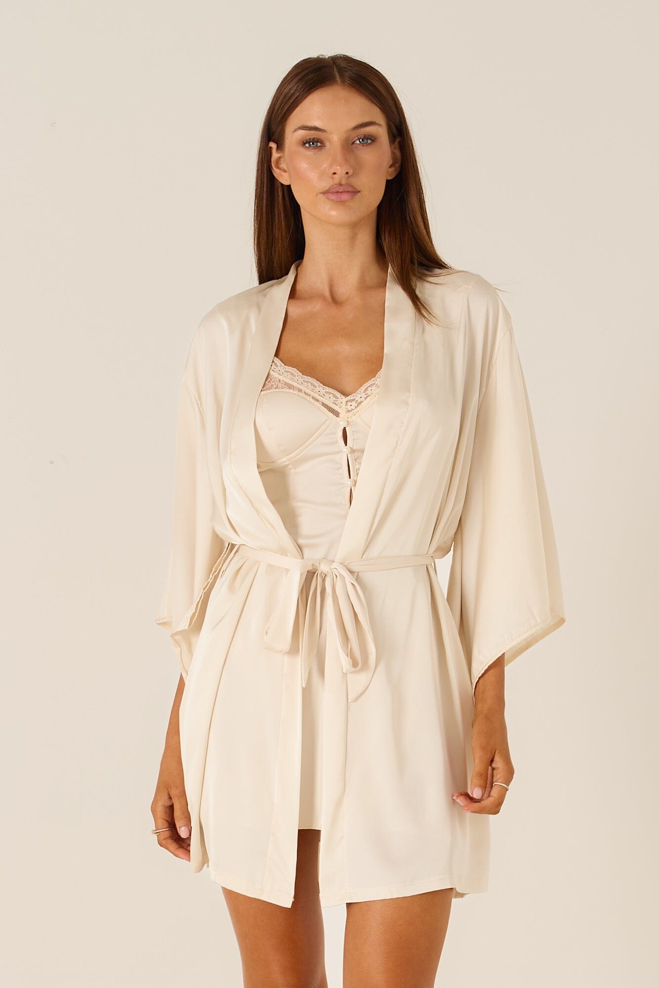 *On Hold TBC - TBC - Clarence Yellow Robe Lingerie > Robes Cloud Blvd 