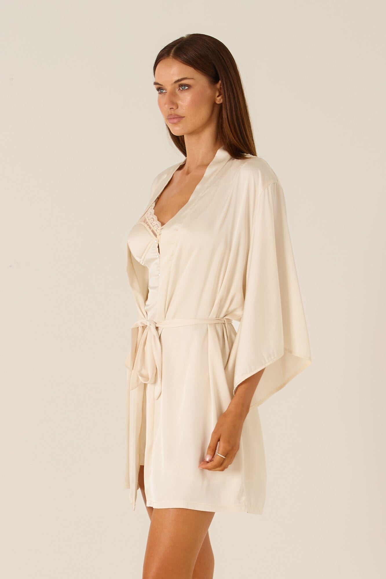 *On Hold TBC - TBC - Clarence Yellow Robe Lingerie > Robes Cloud Blvd 