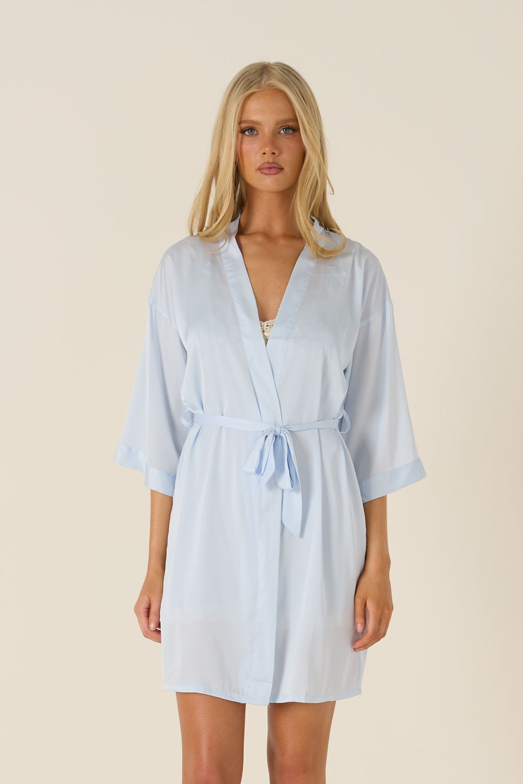 Delta Blue Robe Lingerie > Robes Cloud Blvd 