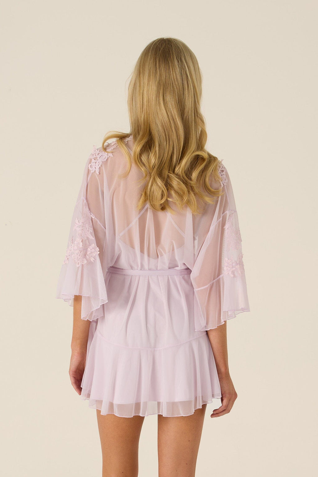 *On Hold TBC - 7/9 - Eira Lavender Robe Lingerie > Robes Cloud Blvd 