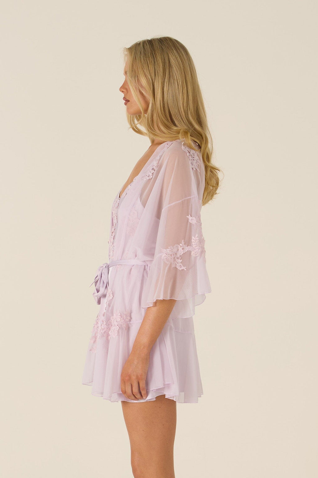 *On Hold TBC - 7/9 - Eira Lavender Robe Lingerie > Robes Cloud Blvd 
