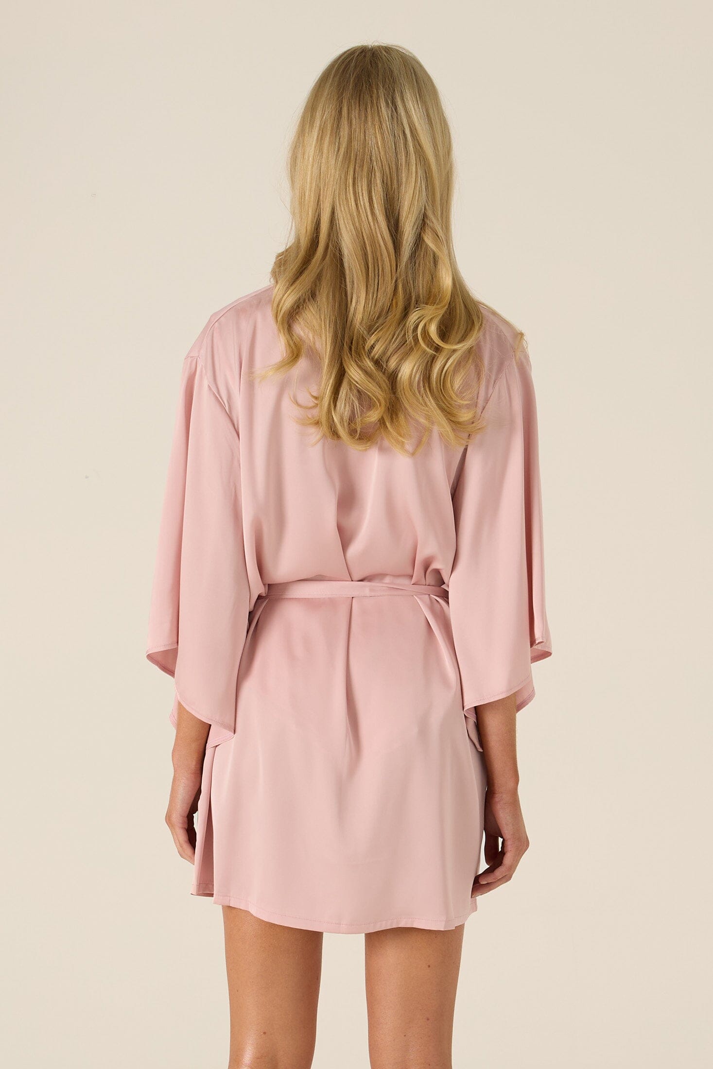 *On Hold TBC - 7/9 - Faye Pink Robe Lingerie > Robes Cloud Blvd 