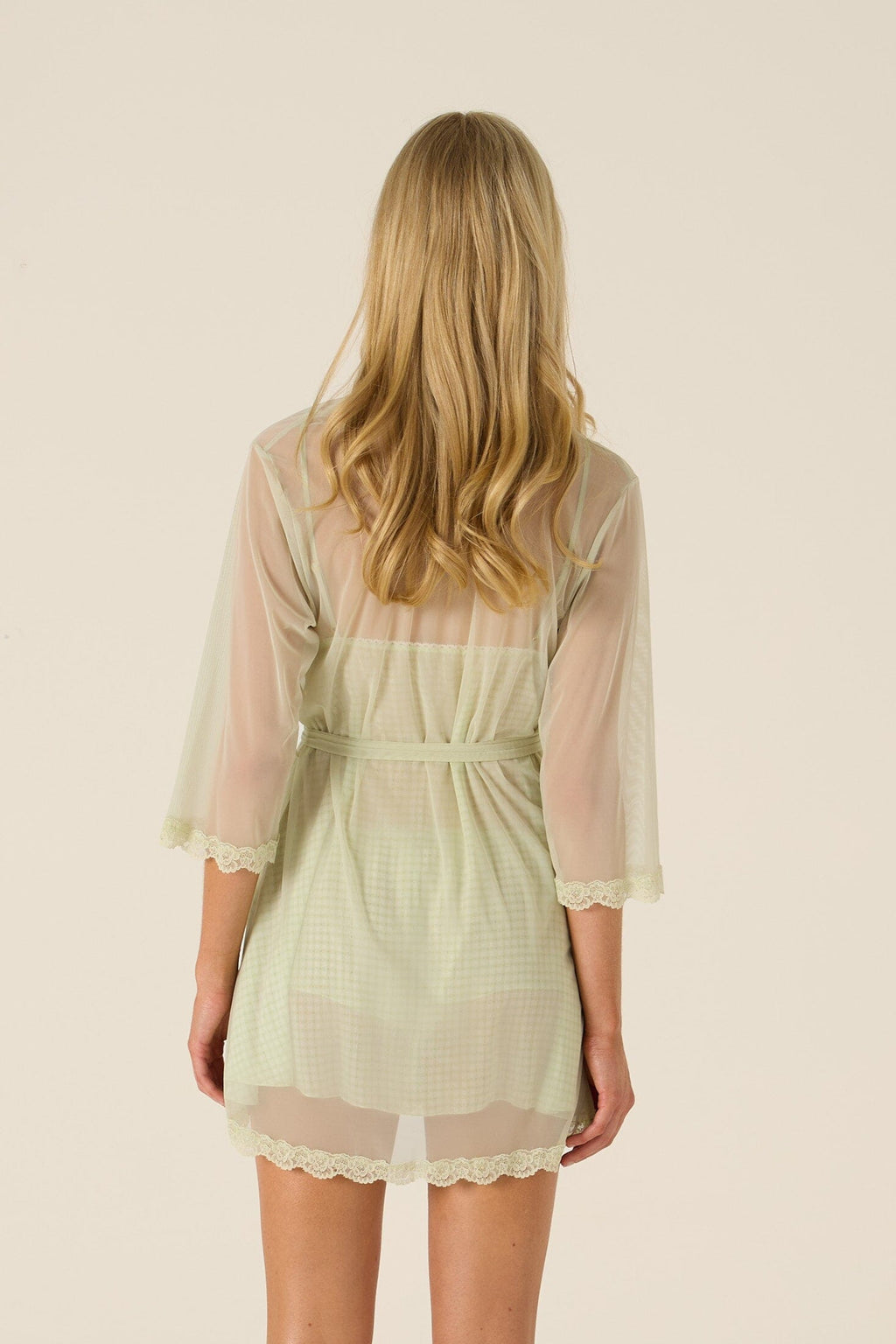 *On Hold TBC - 7/9 - Fiorella Green Robe Lingerie > Robes Cloud Blvd 