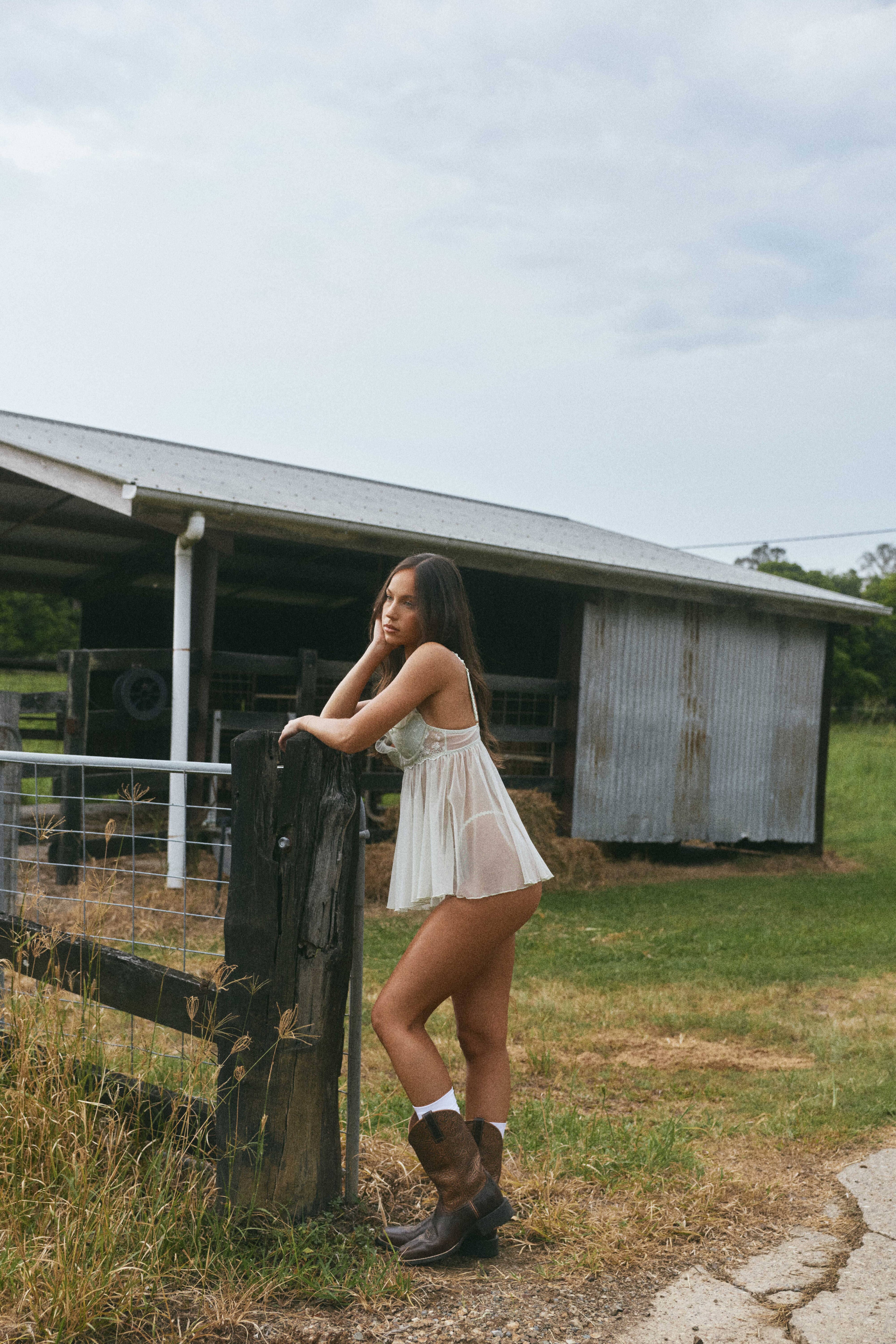 Isaia Green Babydoll Set Lingerie > Babydolls Cloud Blvd 