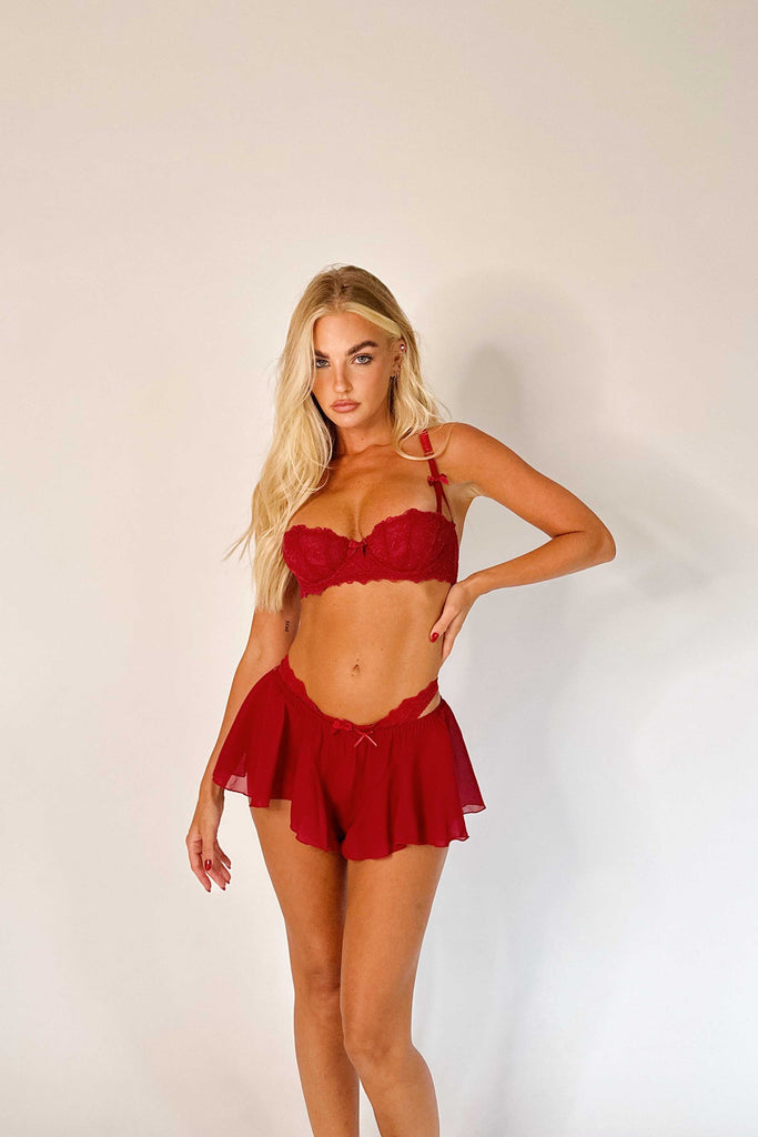 Louella Red 2 Piece Set (BND) SETS Cloud Blvd 