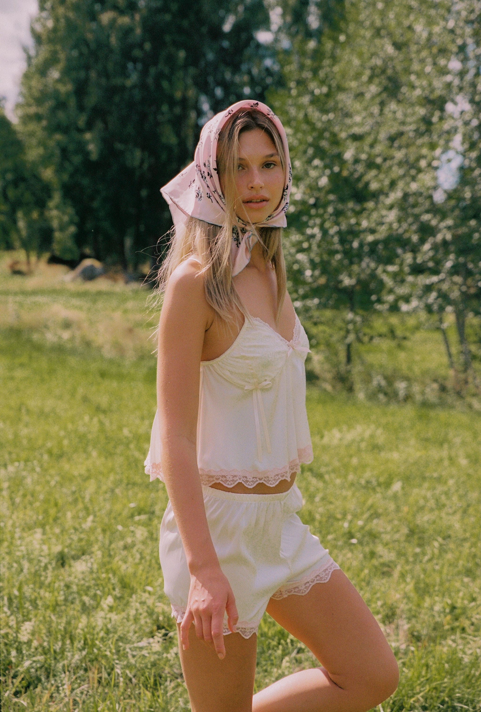*On Hold TBC - 7/9 - Maisie Yellow Camisole Set Lingerie > Camisoles Cloud Blvd 