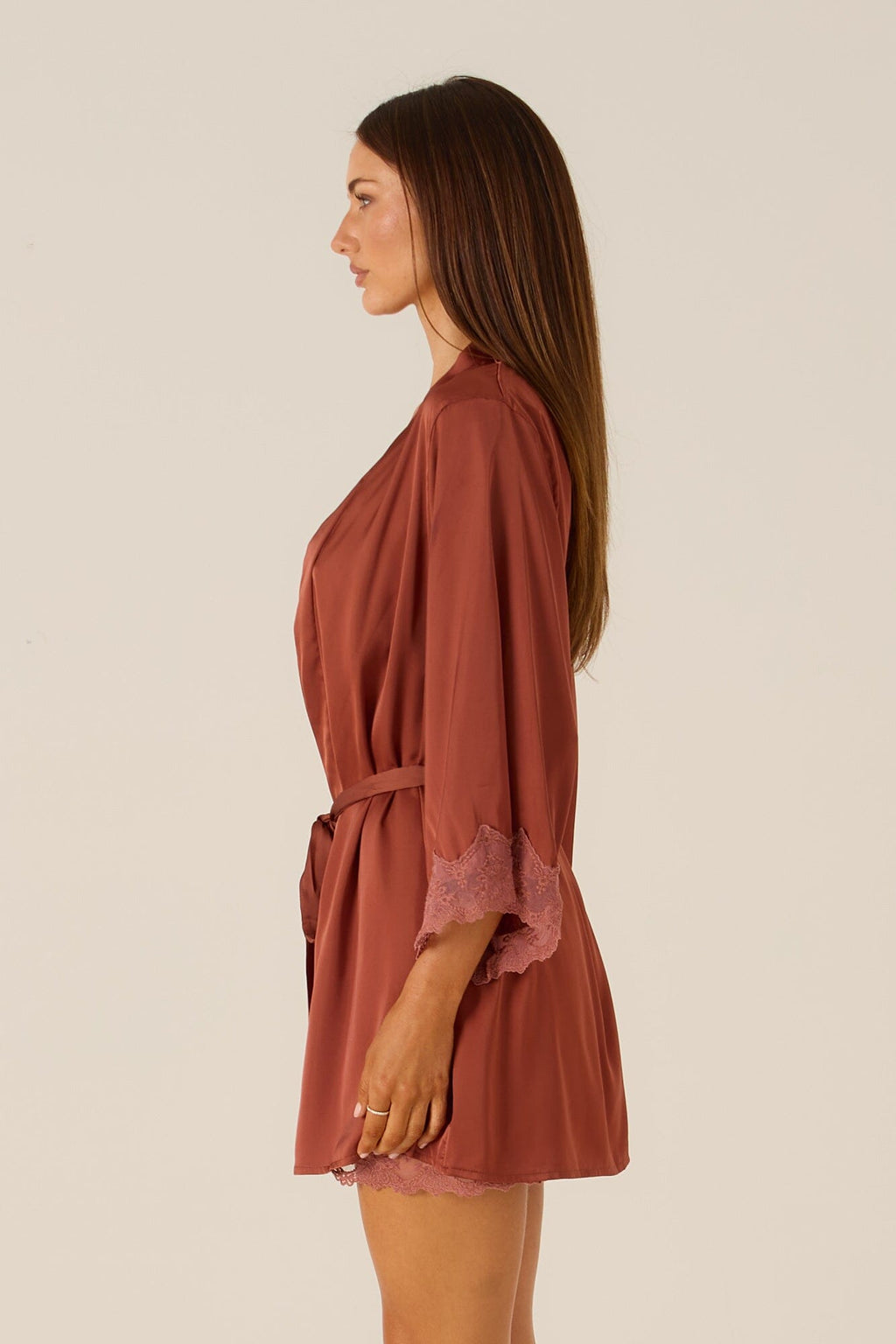 *On Hold TBC - TBC - Ottavia Bronze Robe Lingerie > Robes Cloud Blvd 
