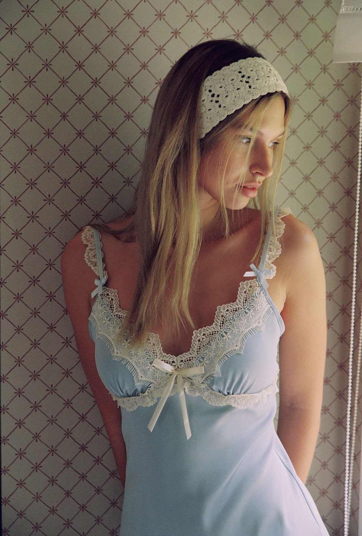*On Hold TBC - 7/9 - Vivienne Blue Camisole Lingerie > Camisoles Cloud Blvd 