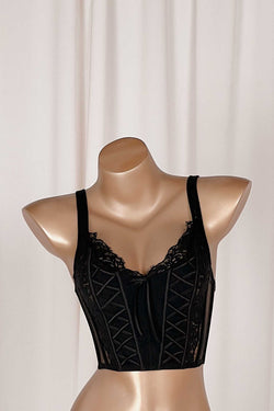 *On Hold 10 - 3/10 - Adella Black Corset Corsets & Waspies Cloud Blvd 