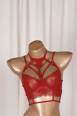 *On Hold 10 - 3/10 - Davina Red Bustier Corsets & Waspies Cloud Blvd 
