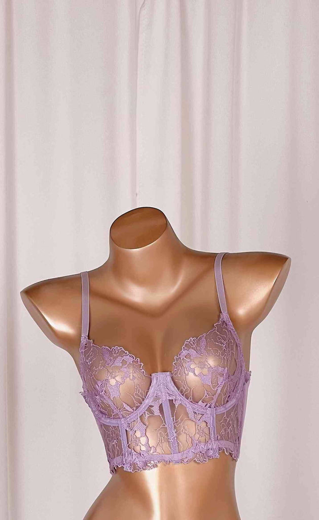 *On Hold 4 - 3/04 - Isola Lavender Bustier CORSETS & BUSTIERS Cloud Blvd 