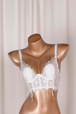 *On Hold 2 - 16/01 - Millicent White Corset CORSETS & WASPIES Cloud Blvd 